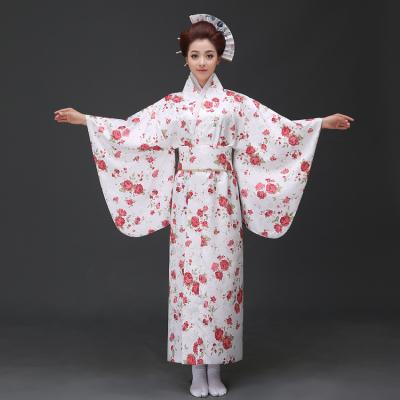 China Japanese Cotton Flower Designs Sexy Kimono Uniform for sale