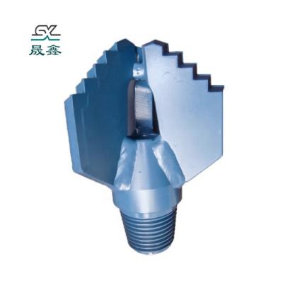 China PDC Drill 6 Inch Wings 3 Step Drilling Water Well Drag Bit With Tungsten Carbide API 3 1/2