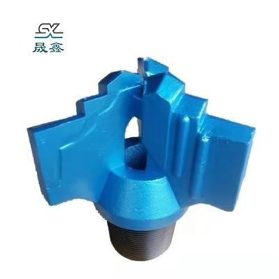 China PDC Drill Tungsten Carbide 3 Wing Step Drag Bits For Water Well Drilling for sale