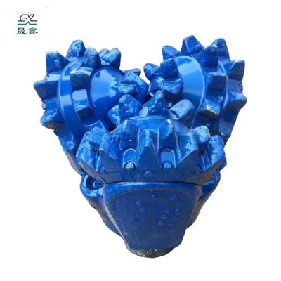 China IADC327 Standard Steel Tricone Bit API Mill Tooth Tricone Tooth Drill Bit for sale