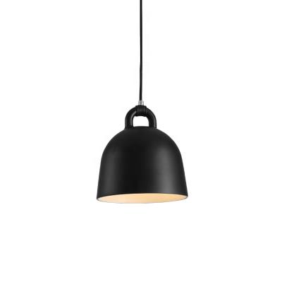 China Modern Decorative Nordic Indoor Concrete Lamp Mold New Design Bell Handmade Recessed Cement Pendant Lights For Bar for sale