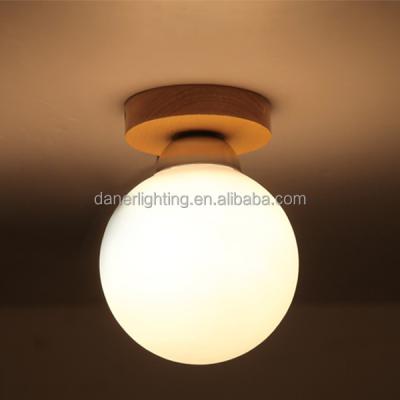 China Modern Decorative Downlights Acrylic Ceiling Mounted Cheap Light Fixture Porcelain Glass Ceiling Lamp for sale