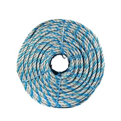 China Handy Price PP HDPE Nylon Monofilament 1-20 Mm PP Polyethylene Twisted Rope for sale