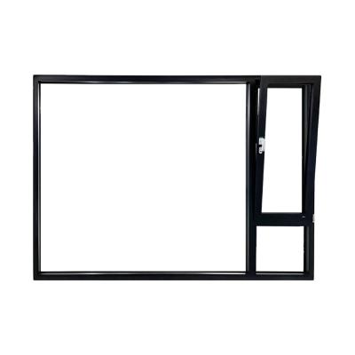 China Latest Swing Design Aluminum Alloy French Door and Window Frame Minimal Tilt and Turn Slim Window for sale