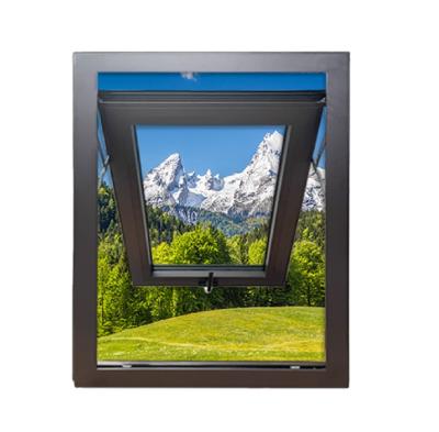 China LVDUN Modern Aluminum Tent Cutout Aluminum Window Thermal Casement Windows for sale