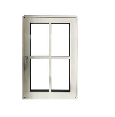 China LVDUN Narrow Series Aluminum Swing Frame Interior Window With Thermal Break Profile Flux Sash Windows for sale