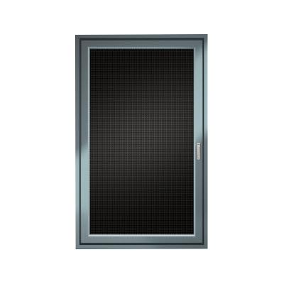 China Swing LVDUN cheap price single glass windows and pvc screen sliding upvc window for sale