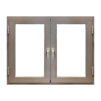 China LVDUN Aluminum Horizontal Folding Tempered Glass Windows Window Local Aluminum Window for sale