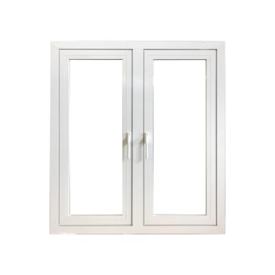 China 2021 Huge Aluminum Swing Casement Window Shandong Factory LVDUN Glass Windows for sale