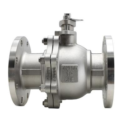 China Various General Specifications Float Stainless Steel One Piece 316 Low Pressure API Industrial Ball Valve for sale