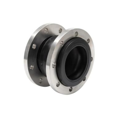 China Water Pipe System Flexible Flange EPDM Single Sphere Rubber Expansion Joint for sale