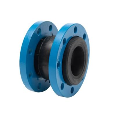 China Water Pipe System Expansion Rubber Joint Single Ball Flexible Rubber Bellows Expansion Joint for sale