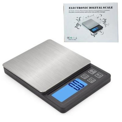 China With Tray Pocket High Capacity Portable Food Balance Weight Kitchen Digital Electronic Scales With USB And Inner Storage Battery for sale