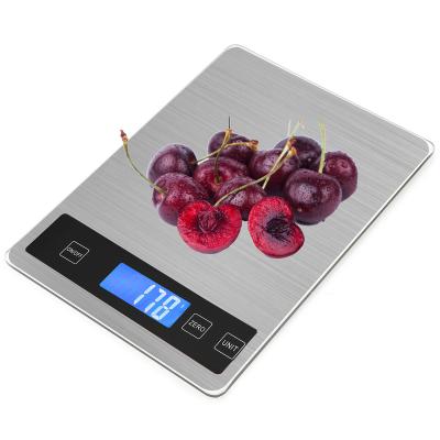 China Weight Measuring 10kg 15kg Tempered Glass + Stainless Steel Kitchen Scale Model 828 Electronic Multifunctional Smart USB Digital Cable for sale