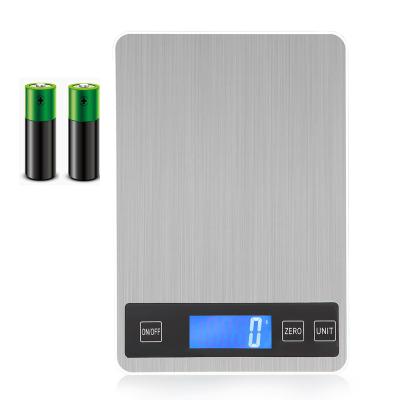 China Customized Weight Stainless Steel Food 5kg Electronic Nutrition Kitchen Balance Scale Model 825 Intelligent Digital Battery Best for sale