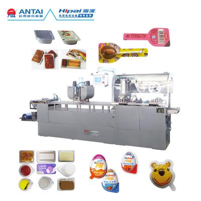 China Food CE ISO Certified Fun Egg Chocolate Bubble Cover Blister Automatic Hot Forming Wrapping Packaging Machine for sale