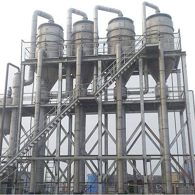 China food & Industrial Beverage Factory Wastewater Treatment 5 Kinds Of Effect MVR Forced Circulation Evaporation Equipment for sale