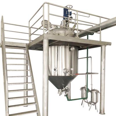 China Herb/Plant Use Food Grade Factory Extraction Machine Pharmaceutical Ultrasonic Ethanol Extraction Tank for sale