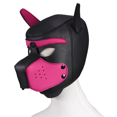 China Wholesale Sexy Cosplay Dog Headgear Toys SM Gay and Lesbian Prom Sex Adult Flirting Cosplay Masks Supplies for sale