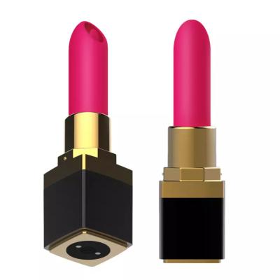 China USB Rechargeable Mini Pocket Portable G Spot Silicone+ABS Vibration Bullet Lipstick Vibrator Wireless Sex Toy for sale