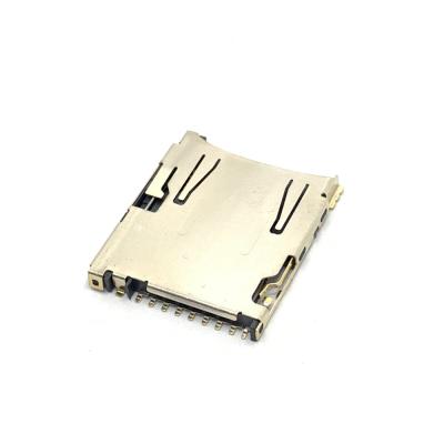 China Hot Sale TF Connector SMT Push-Push 9pin TF PCB Connector Compatible with HIROSE DM3AT-SF-PEJM5 for sale