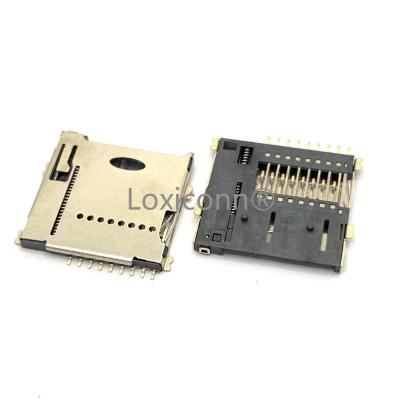 China PCB Hot Selling SD Card Connector 9pin Female Connector Micro TF Connector for sale