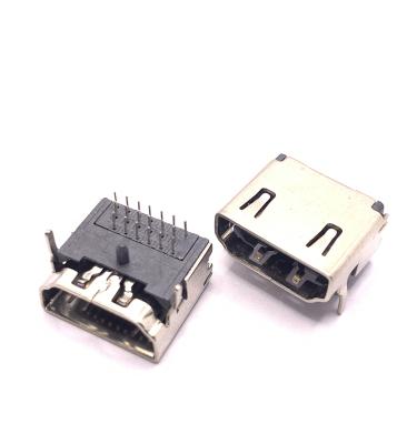 China PCB 19 Pin Pcb Mount Mini DIP Female Connector USB Connector 19pins Socket for sale