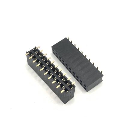 China High Quality PCB Customize Female Connector 2*10Pin 1.27mm Pitch Pin Header Connector for sale