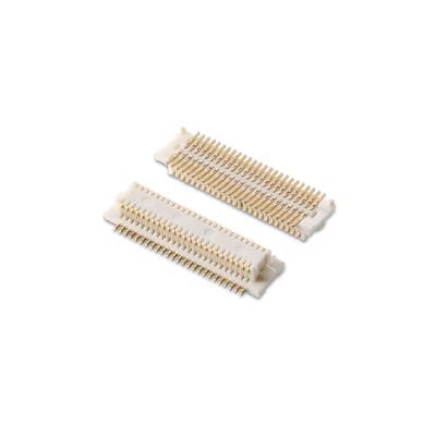 China PCB board BTB male pitch0.5mm 2x25P SMT board to board header connector for sale