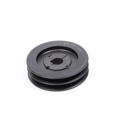 China High Precision OEM ODM High Precision Spare Parts Belt Pulley Drive Wheel Flywheel Cast Metal Parts CNC Turning Machine for sale