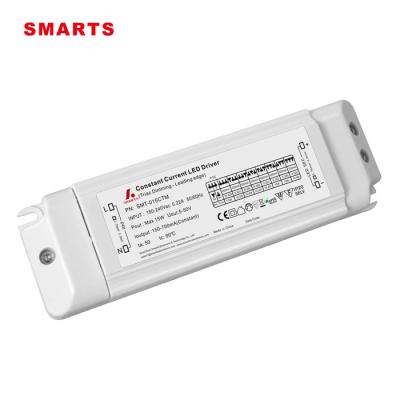 China DIP Adjustment 15W CE Listed Triac Constant Current Dimmable Led Driver 140*45*27mm for sale