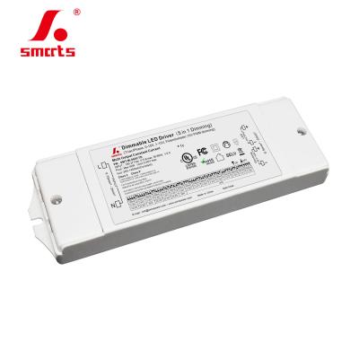 China Multi-current adjustable dimmable led triac driver power supply / 0-10v 300ma-1400ma 40w 171*54*20mm for sale