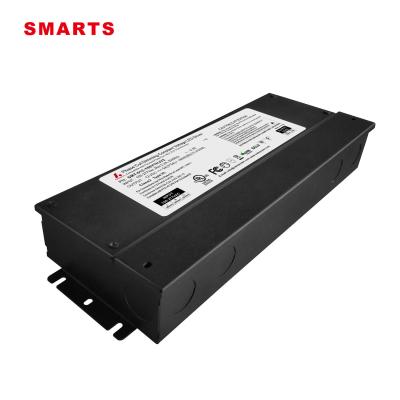 China Class 2 High Power PWM Output 12 Volt DC 12v Triac Driver Dimmable Led Transformer 180w 278*110*45mm for sale