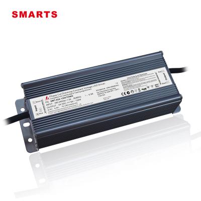 China triac dimmable constant voltage led driver 24v triac led power supply 120w 230*70*46mm for sale