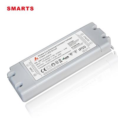 China 24w 12v 24v 36v triac led driver electrical dimmable transformers 155*54*20mm for sale