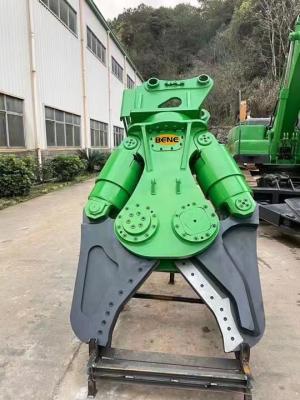 China Excavator attachment for construction machinery rotary metal shear Demolition shear for CAT SANY 6T to 50T excavators for sale