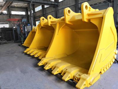 China Fixed 600 Kg Capacity Excavator Bucket With Heat treated 42CrMo Pins en venta