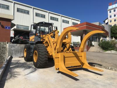 China LONKING LG850N wheel Loader 5 ton front end loader with log grab for sale