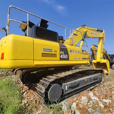 China 8 rodillos de pista Excavadora usada/de segunda mano 9.7m excavar alcanza motor Komatsu SAA6D125E-5 en venta