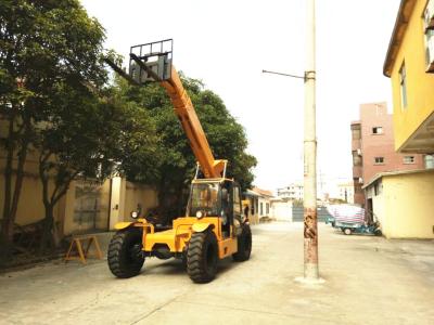 China 2.5 ton 3.5ton to 5ton telescopic forklift VS Manitou telehandler with cummins engine price list for sale