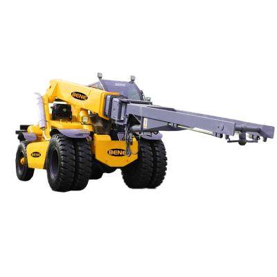 China BENE 10ton telehandler 10 ton telescopic forklift 11ton telescopic wheel loader with 4X4 wheel drive for sale