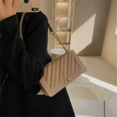 China Vintage Vintage Leather Handbags For Women Shoulder Ladies Bags Wholesale High Quality PU for sale