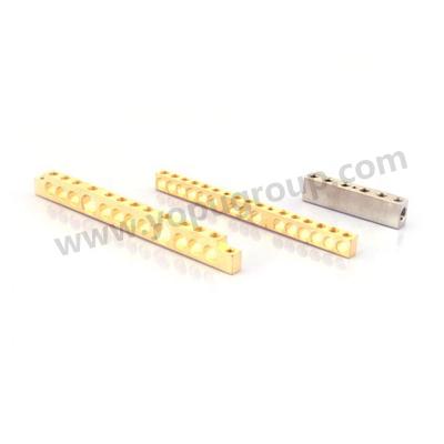 China High Grade Wire Connecting Brass And Copper Neutral Earth TB Busbar Ties Ties For Earthing Electrical Accessories And Fittings for sale