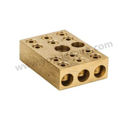 China High Grade Wire Connecting Brass And Copper Neutral Earth TB Busbar Ties Ties For Earthing Electrical Accessories And Fittings for sale