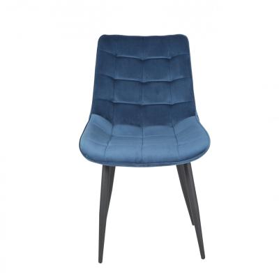 China Removable Cover Modern Home Furniture Cheap Modern Home Furniture Mid Back Metal Fabric Velvet Velvet Restaurant Dining Chair for sale