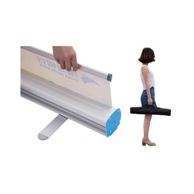 China Good Quality Lightsome and Portable Out Door Retractable Roll Up Banner Stand-Saving Type for sale