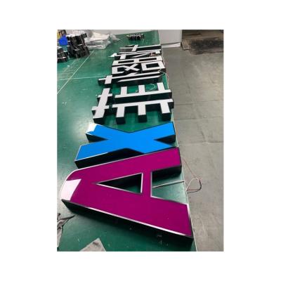 China Wedding Panel Channel Letters Application LED Frontlit 3D Multi Letter Sign Long Consumption Durable Easy Installation Low Price Good Price for sale