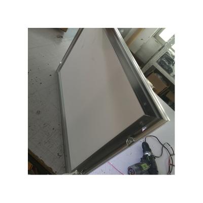 China Factory Made Large Size Exhibit LED Picture Display Aluminum Frame LED Flash Light Box for sale