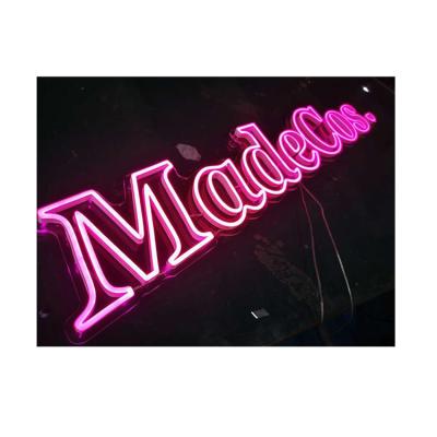 China Programmable Bar Chinese Factory Store Custom Advertising DecorationPVC LED Neon Sign for sale