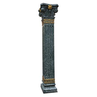 China 50cm X 370cm Square Concrete Roman Column Pillar Solid Precast Decorative Plastic Molds For Sale for sale